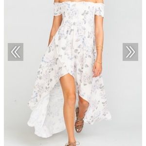 Show Me Your Mumu Willa Maxi Everlasting Rose XS